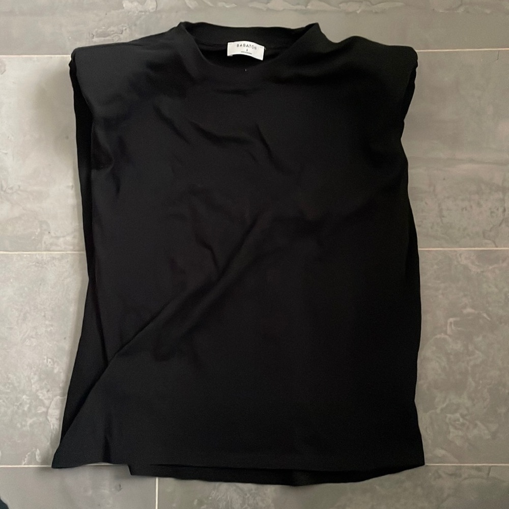 Aritzia Babaton Shoulder Pad Tank - Picture 2 of 3
